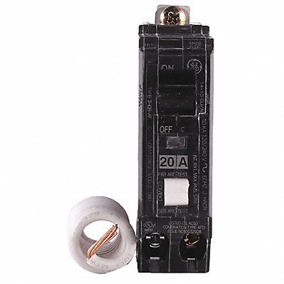 GE THQB1120AF2 Circuit Breaker 20A Bolt On 120/240V 1P
