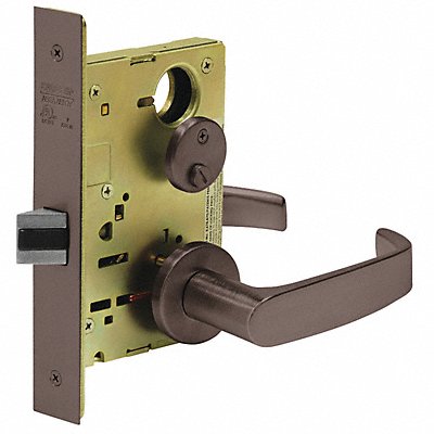 SARGENT 8265LNL10B Lever Lockset Mechanical Privacy Grade 1