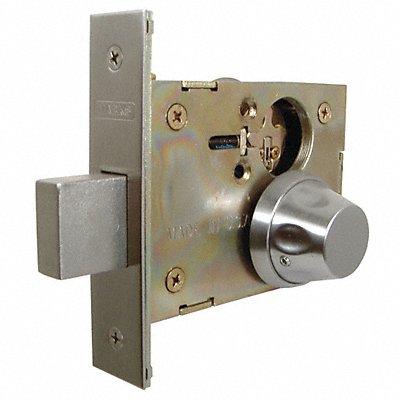 LIFE SAVER 31SS55S32D Knob Lockset Mechanical Mortise Grd. 1