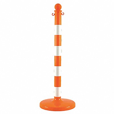 GRAINGER 964226 Stripped Medium Duty Stanchion PK6