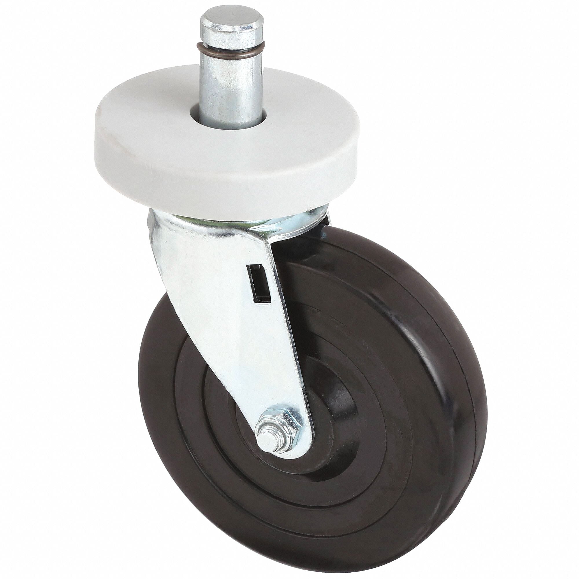 GRAINGER P12SR050GSG6WBJPB2 NSF Sanitary Friction-Ring Stem Castor