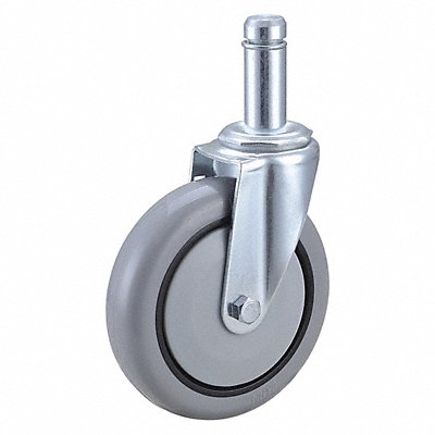 GRAINGER 32J932 Debris-Resist Friction-Ring Stem Castor