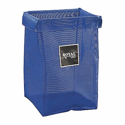 ROYAL BASKET TRUCKS G06BBXXMN X-Frame Bag 6 Bushel Blue Mesh
