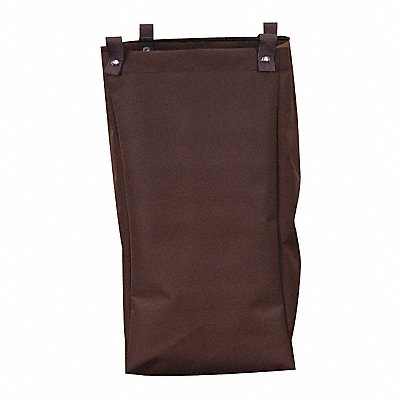 ROYAL BASKET TRUCKS G55NNXM3B30 Housekeeping Bag Full Size Brown Nylon