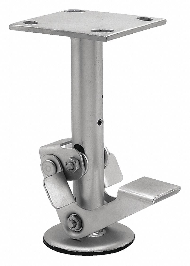 ALBION 16LF0480 Floor Lock Steel 5-5/8 Mount H