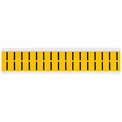 BRADY 1520I Letter Label I 3/4in.Hx9/16in.W Vinyl