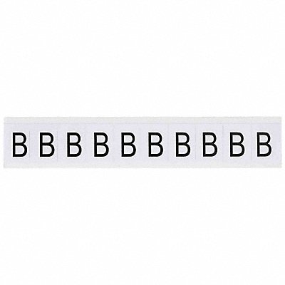 BRADY 9713B Letter Label 1-1/2 H 1-11/64 W PK10