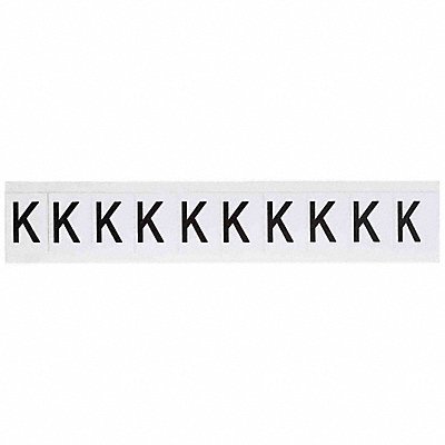 BRADY 9713K Letter Label 1-1/2 H 1-11/64 W PK10