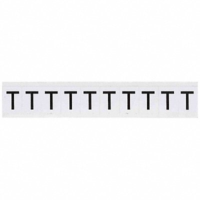 BRADY 9713T Letter Label 1-1/2 H 1-11/64 W