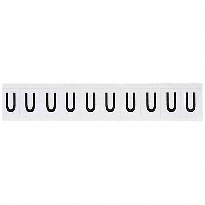 BRADY 9713U Letter Label 1-1/2 H 1-11/64 W PK10