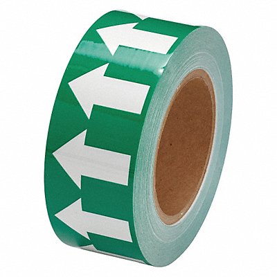 BRADY 106171 Pipe Marking Tape Grn 2in W 90ft Roll L