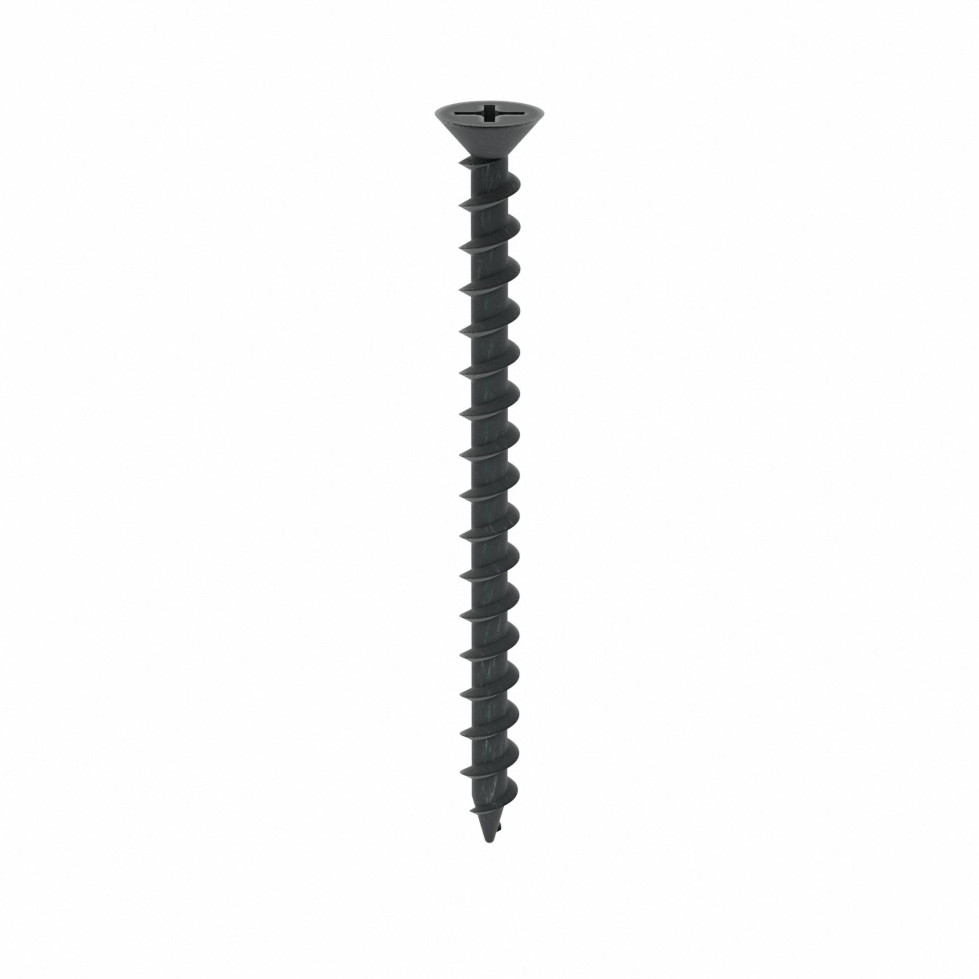 GRAINGER U313000190200 Drywall Screw 2 L #10 Phosphate PK200