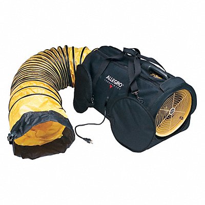 ALLEGRO 953512L Confined Space Blower Black/Yellow 16 W