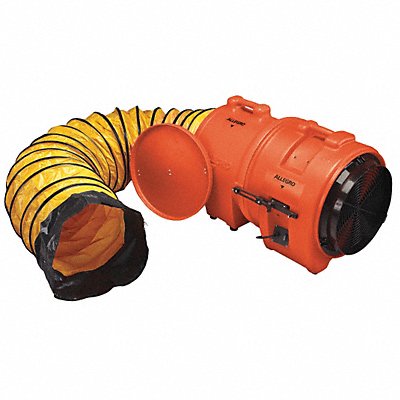 ALLEGRO 955315 ConfinedSpaceBlower Blk/Orng/Yell 22.5 W