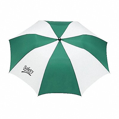 QUALITY RESOURCE GROUP 9WTC10 Umbrella 42 in Green/White Polyester