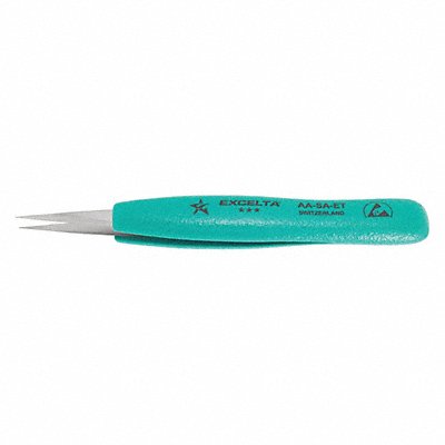 EXCELTA AASAET Tweezers SS Straight 5 1/2 L