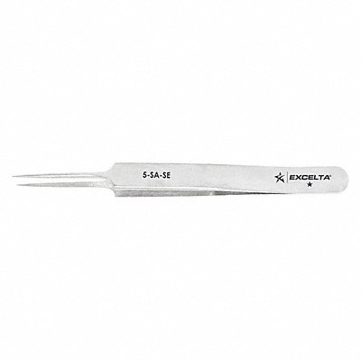 EXCELTA 5SASE Tweezers SS Straight 4 1/4 L