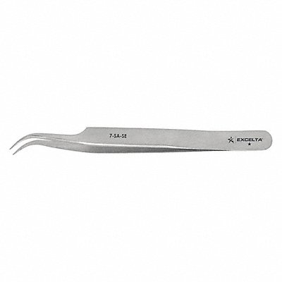 EXCELTA 7SASE Tweezers SS Curved 4 1/2 L