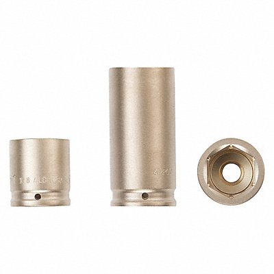AMPCO I34D20MM Impact SocketNkl Alm Brz Natural 20 mm