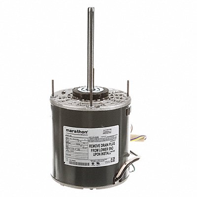 MARATHON MOTORS 048A8O183 Motor 1/3 HP 825 rpm 48Y 230V