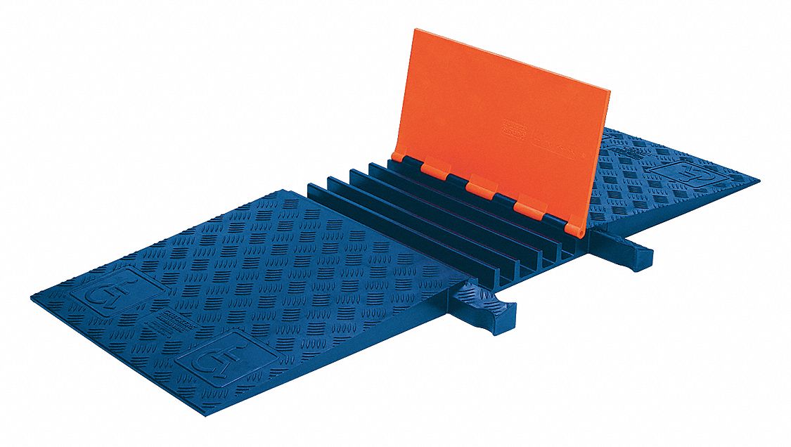 CHECKERS GD5X125ADAOBLU Cable Protector Hinged 5 Channels 1.5ft.
