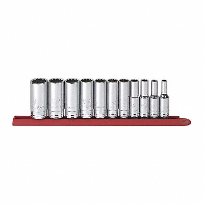 GEARWRENCH 80563 Set SocketDp 3/8Dr 12Pt 11Pc