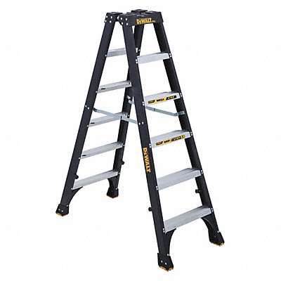DEWALT DXL303006 Twin Stepladder Fiberglass IA 6ft DXL3030