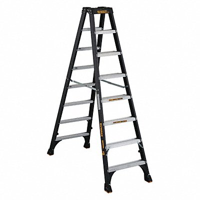 DEWALT DXL303008 Twin Stepladder Fiberglass IA 8ft DXL3030