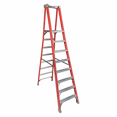 LOUISVILLE FXP1708 Platform Stepladder 7 ft 7 FGL 300 lb.