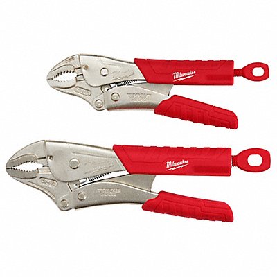 MILWAUKEE 48223402 Locking Plier Sets Ergonomic 2 Pcs