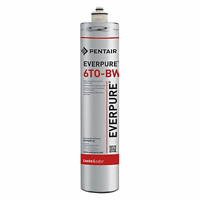 PENTAIR/EVERPURE EV96074175 Filter Cartridge Not Rated 1.5 gpm 17 H