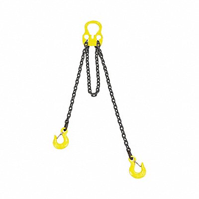 LIFT-ALL 30005LG10 Adj Chain Sling 4.33 Hook W 10 L