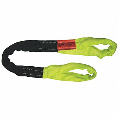 LIFT-ALL EE90X12 Round Sling Flat Eye 12 L 16800 lb Cap.