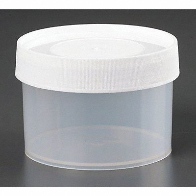 LAB SAFETY SUPPLY 32V498 Jar 500 mL 84 mm H Natural PK6