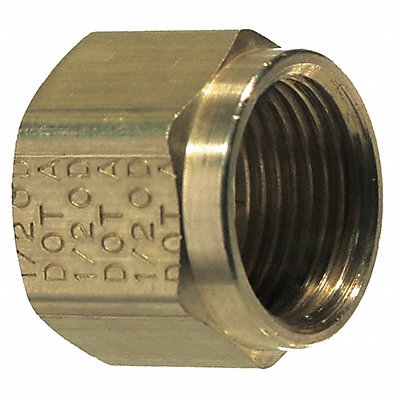 TRAMEC SLOAN 9616 Tube Nut Compression Brass