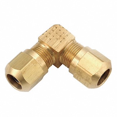 ANDERSON METALS 1465X8 Union Elbow Compression Brass 1/2In Tube