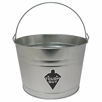GRAINGER 32XE83 Bucket 4 1/4 gal Silver