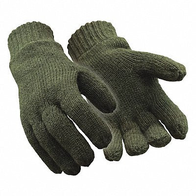 REFRIGIWEAR 0321RGRNXLG Knit Gloves XL Green PR