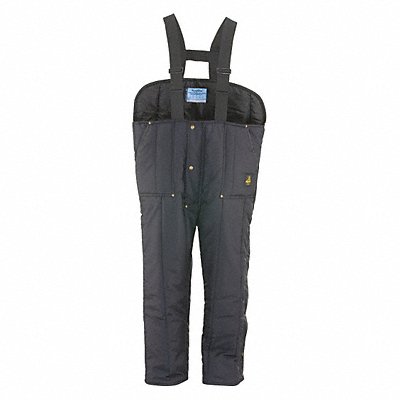 REFRIGIWEAR 0345RNAVSML Overall Iron-Tuff Low Bib Navy Small