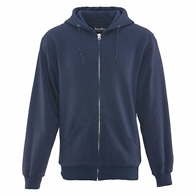 REFRIGIWEAR 0487RNAVXLG Sweatshirt Thermal Navy Xl