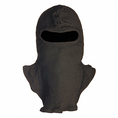 CHICAGO PROTECTIVE APPAREL KCF51 Flame Resistant Balaclava Black
