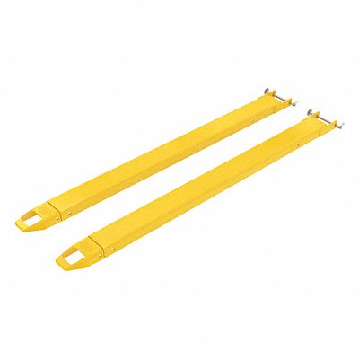 VESTIL FE472P Fork Extension Yellow 4 000 lb 4 1/2 W