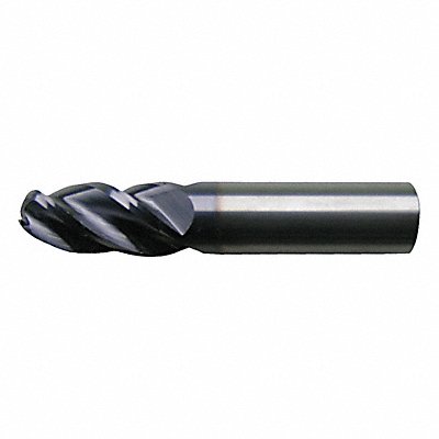 CLEVELAND C60116 Ball End Mill Single End 5/8 Carbide
