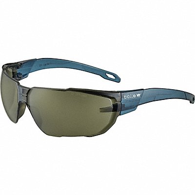 BOLLE SAFETY SWIFTN20U Safety Glasses Smoke PlatinumLite Blue
