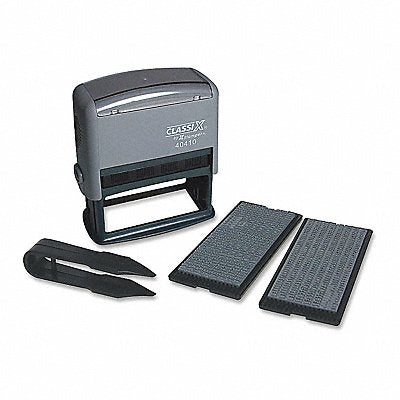XSTAMPER 40410 Self-Inking Message Stamp Kit 1-4 Line