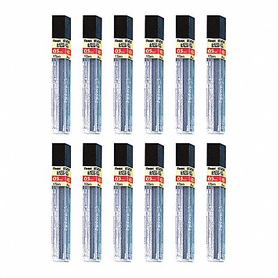 PENTEL C505HBBX Lead 0.5mm Hb/Black 12Ct PK144