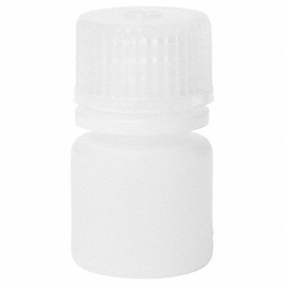 GRAINGER 33416 Bottle 45 mm H Clear PK72