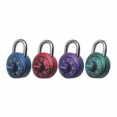 MASTER LOCK 1530DCM Locks Combo Num Assorted
