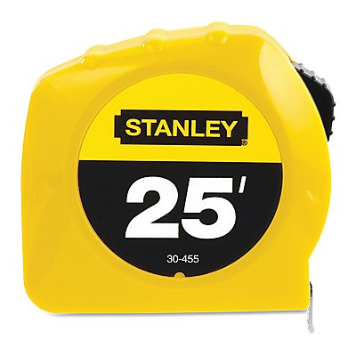 STANLEY 30455 Measure Tape 25ft Yellow
