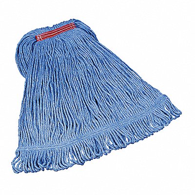 RUBBERMAID COMMERCIAL PRODUCTS D21306BL00 Mop Blend Sprstitch Lrg Blue
